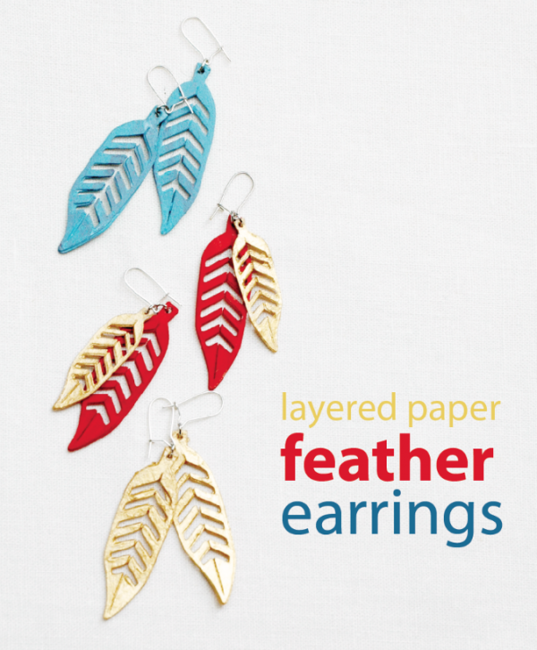 \"crafterhours-layered-paper-earrings-DIY\"